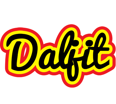 Daljit flaming logo