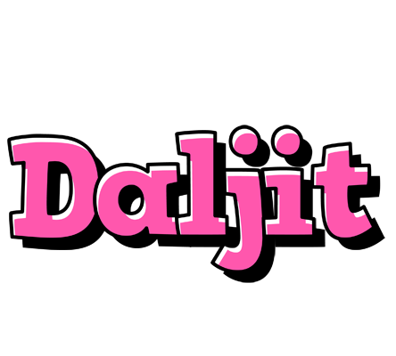 Daljit girlish logo