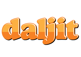 Daljit orange logo