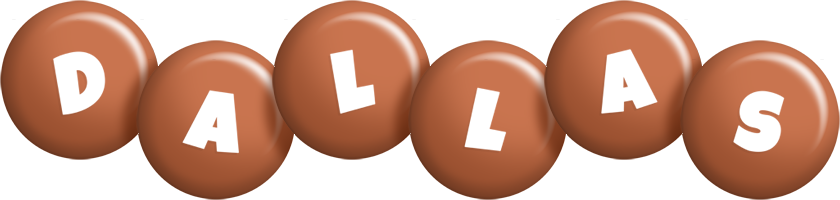 Dallas candy-brown logo