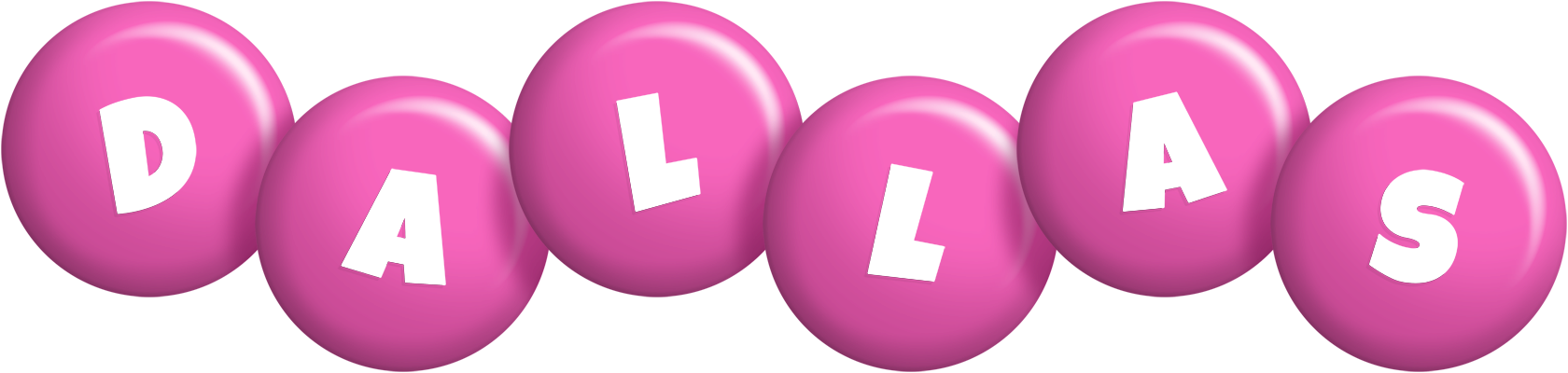 Dallas candy-pink logo