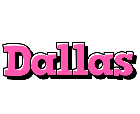 Dallas girlish logo