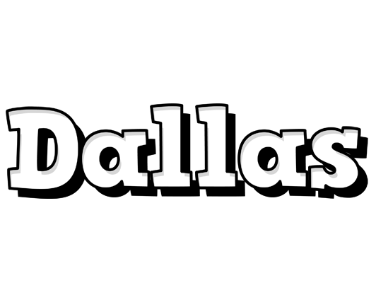 Dallas snowing logo