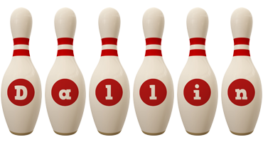 Dallin bowling-pin logo