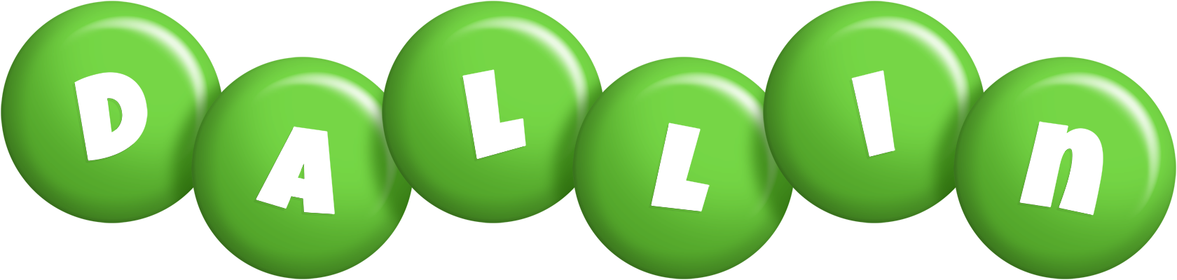 Dallin candy-green logo