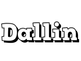 Dallin snowing logo