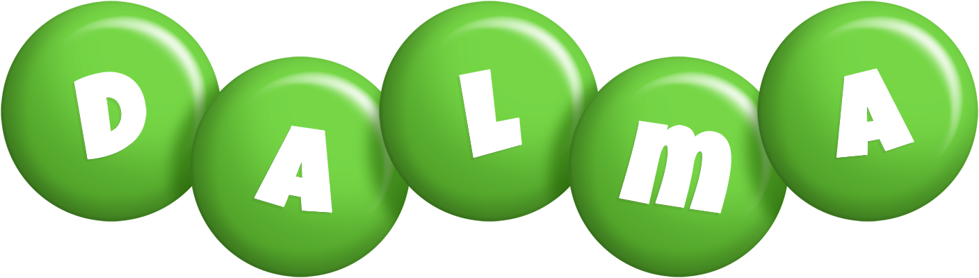 Dalma candy-green logo