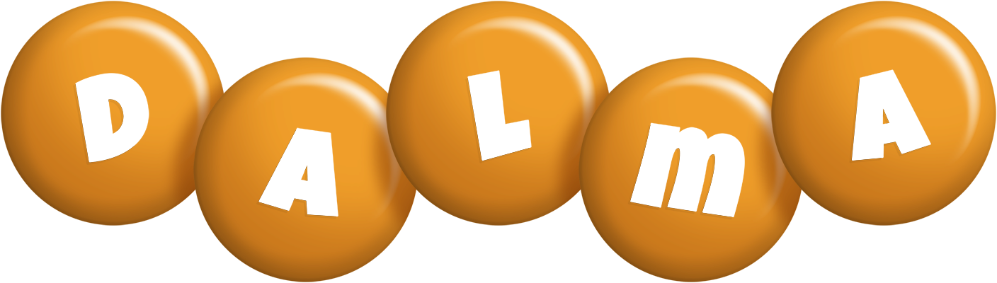 Dalma candy-orange logo