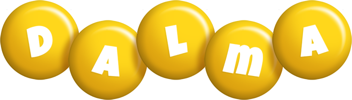 Dalma candy-yellow logo