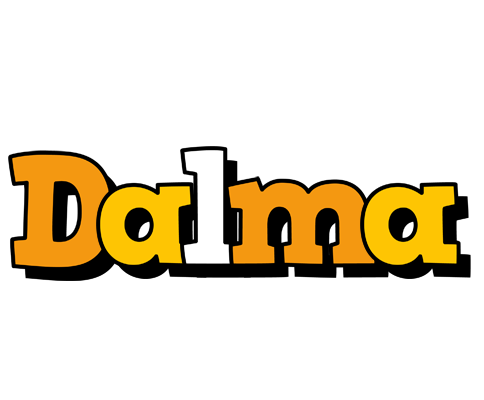 Dalma cartoon logo