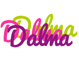 Dalma flowers logo