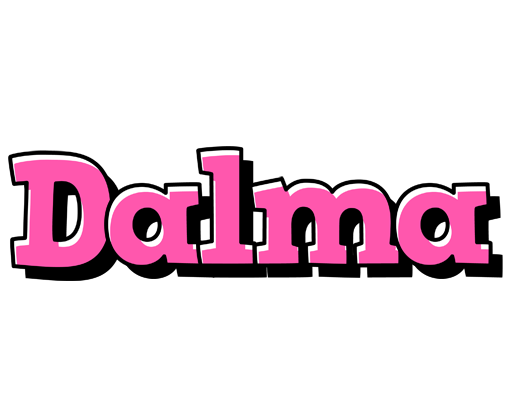 Dalma girlish logo