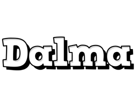 Dalma snowing logo