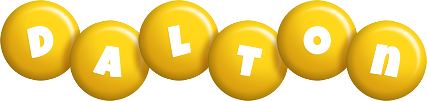 Dalton candy-yellow logo