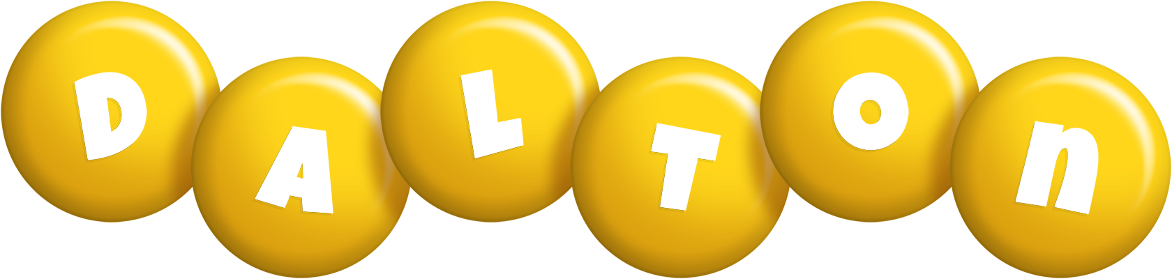 Dalton candy-yellow logo