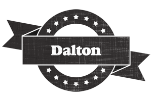 Dalton grunge logo
