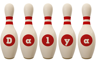 Dalya bowling-pin logo