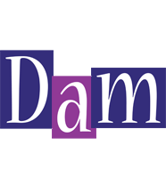 Dam autumn logo