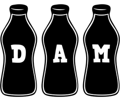 Dam bottle logo