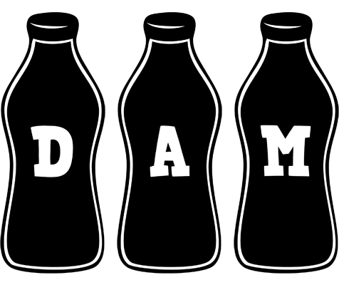 Dam bottle logo
