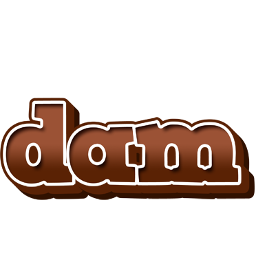 Dam brownie logo