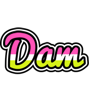 Dam candies logo