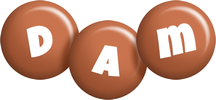 Dam candy-brown logo