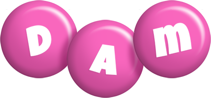 Dam candy-pink logo