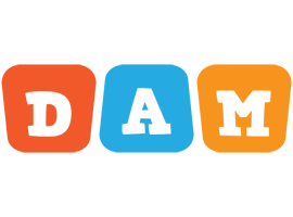 Dam comics logo