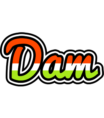 Dam exotic logo