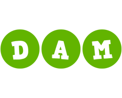 Dam games logo