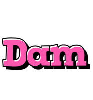 Dam girlish logo