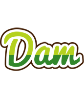 Dam golfing logo