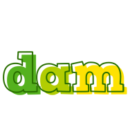 Dam juice logo