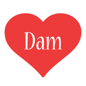 Dam love logo