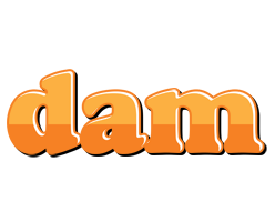 Dam orange logo