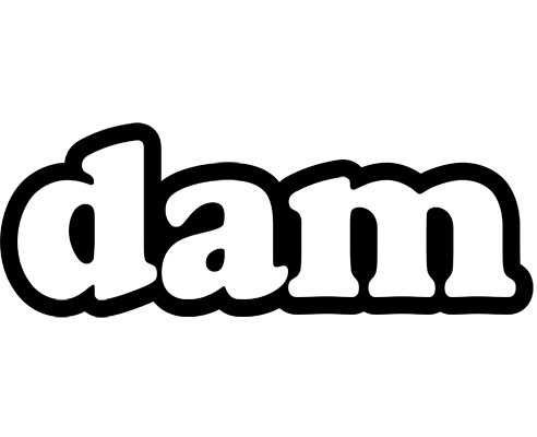 Dam panda logo