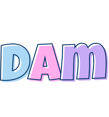 Dam pastel logo