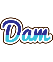 Dam raining logo