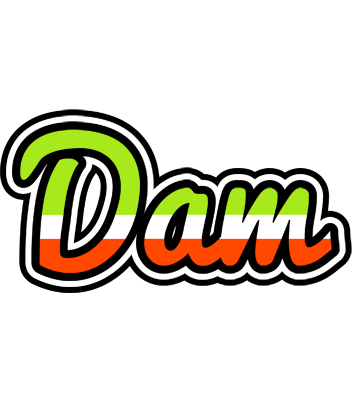 Dam superfun logo