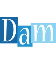 Dam winter logo