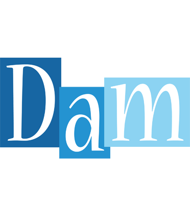 Dam winter logo