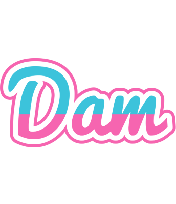 Dam woman logo