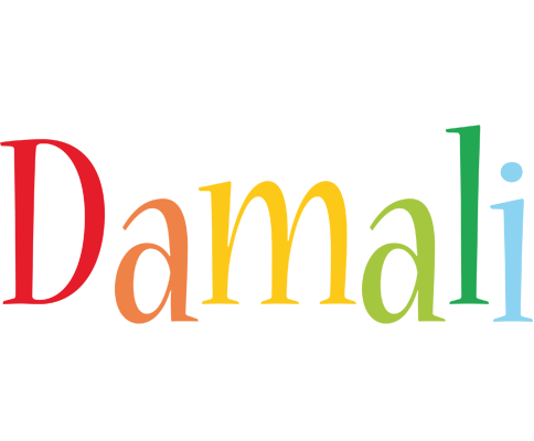 Damali birthday logo