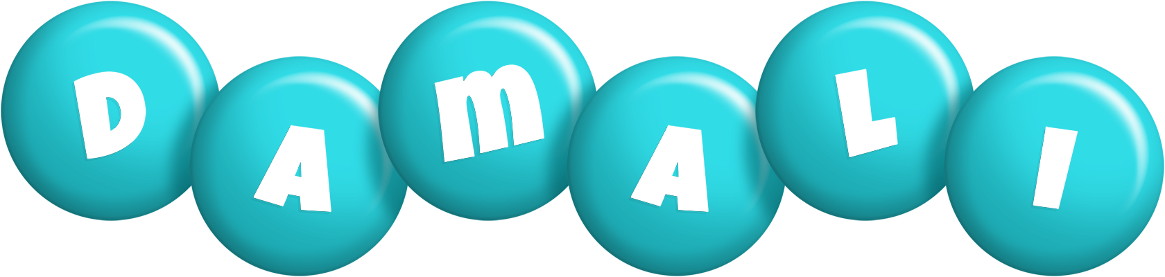 Damali candy-azur logo