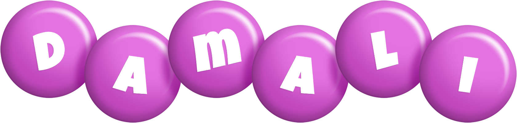 Damali candy-purple logo