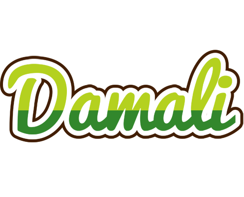 Damali golfing logo
