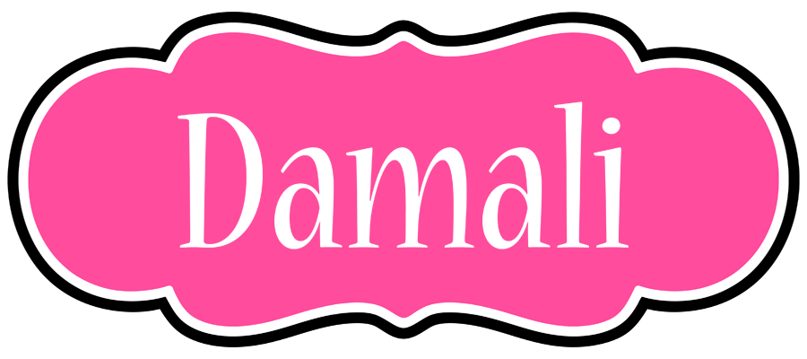 Damali invitation logo