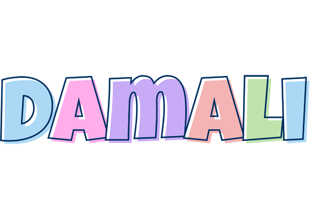 Damali pastel logo