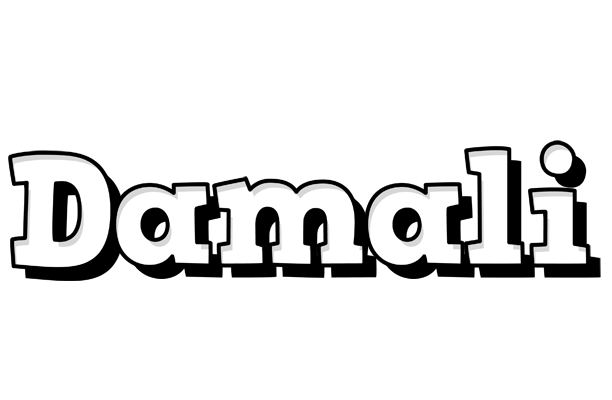 Damali snowing logo